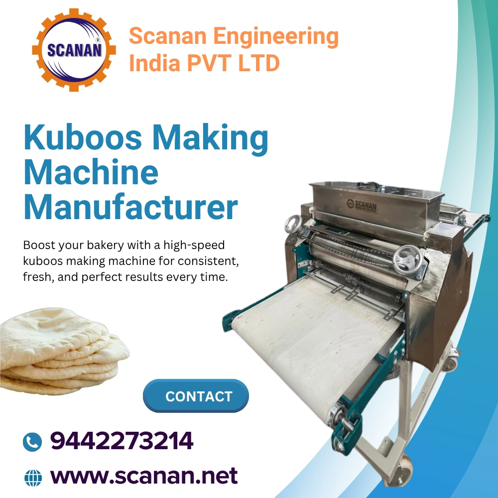 Kuboos Making Machine Manufacturer